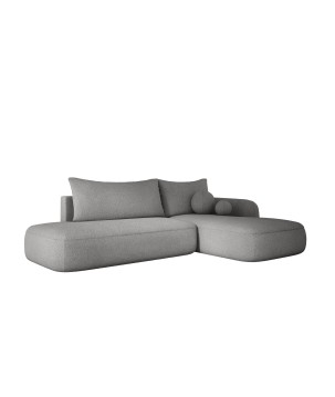 Narożnik BABU z funkcją spania układ L Prawy Tkanina NOWORNEVER 92