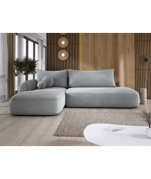 Narożnik BLOOM z funkcją spania układ L Lewy Tkanina CLOUD 81