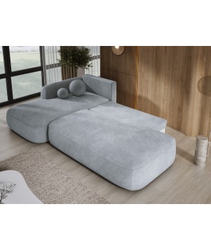 Narożnik BLOOM z funkcją spania układ L Lewy Tkanina CLOUD 81