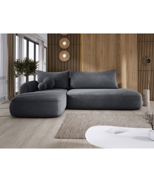 Narożnik BLOOM z funkcją spania układ L Lewy Tkanina CLOUD 91