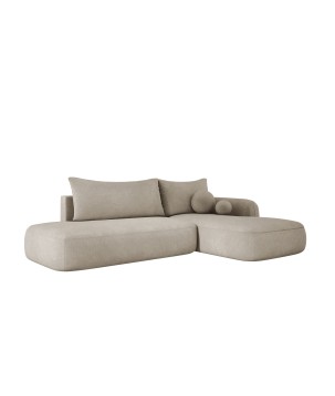 Narożnik BLOOM z funkcją spania układ L Prawy Tkanina CLOUD 03