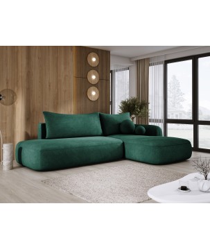 Narożnik BLOOM z funkcją spania układ L Prawy Tkanina CLOUD 39