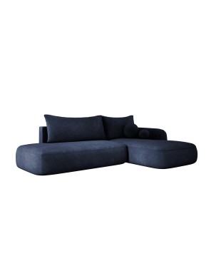 Narożnik BLOOM z funkcją spania układ L Prawy Tkanina CLOUD 79