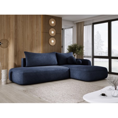 Narożnik BLOOM z funkcją spania układ L Prawy Tkanina CLOUD 79