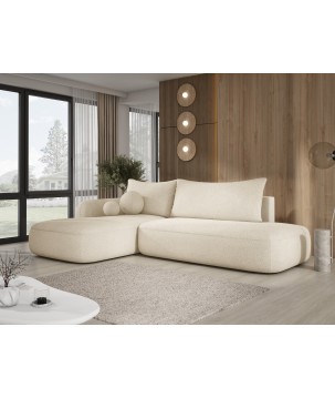 Narożnik BLOOM z funkcją spania układ L Lewy Tkanina NOWORNEVER 02