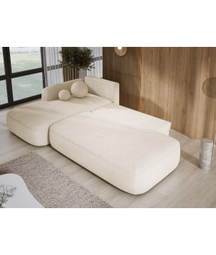 Narożnik BLOOM z funkcją spania układ L Lewy Tkanina NOWORNEVER 02