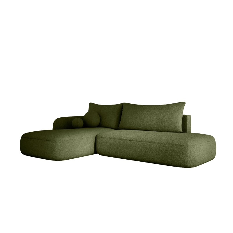 Narożnik BLOOM z funkcją spania układ L Lewy Tkanina NOWORNEVER 56