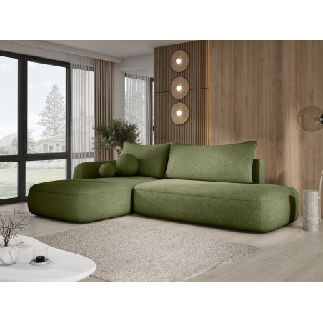 Narożnik BLOOM z funkcją spania układ L Lewy Tkanina NOWORNEVER 56