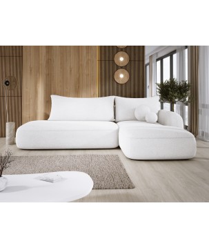 Narożnik BLOOM z funkcją spania układ L Prawy Tkanina NOWORNEVER 01