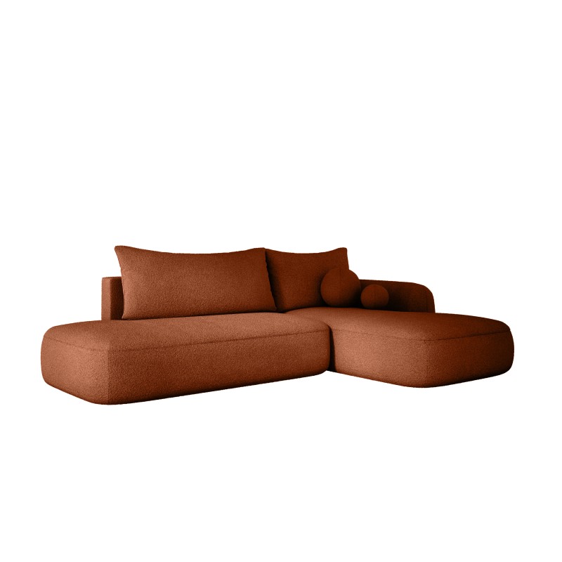 Narożnik BLOOM z funkcją spania układ L Prawy Tkanina NOWORNEVER 79