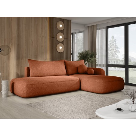 Narożnik BLOOM z funkcją spania układ L Prawy Tkanina NOWORNEVER 79