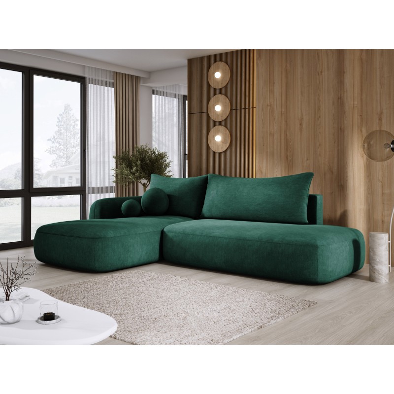 Narożnik BLOOM z funkcją spania układ L Lewy Tkanina CLOUD 39