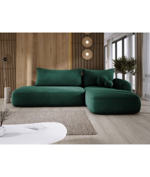 Narożnik BLOOM z funkcją spania układ L Prawy Tkanina CLOUD 39