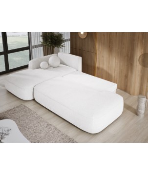 Narożnik BLOOM z funkcją spania układ L Lewy Tkanina NOWORNEVER 01