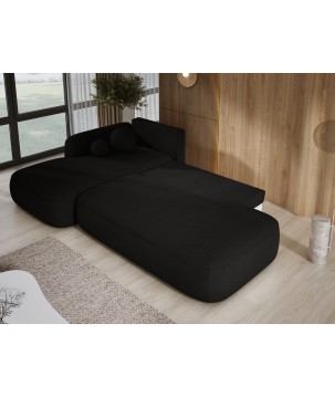 Narożnik BLOOM z funkcją spania układ L Lewy Tkanina NOWORNEVER 16