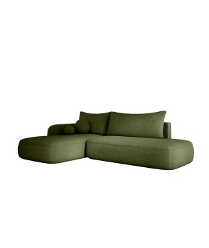 Narożnik BLOOM z funkcją spania układ L Lewy Tkanina NOWORNEVER 56