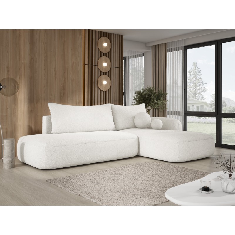 Narożnik BLOOM z funkcją spania układ L Prawy Tkanina NOWORNEVER 01