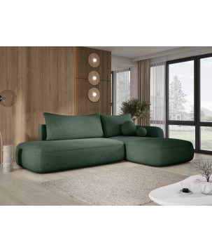 Narożnik BLOOM z funkcją spania układ L Prawy Tkanina NOWORNEVER 38