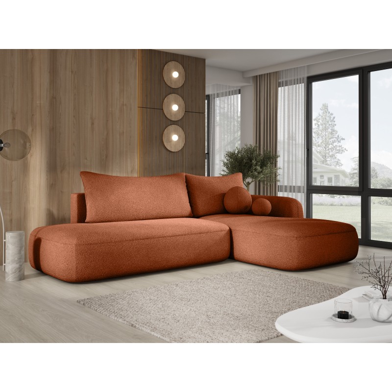 Narożnik BLOOM z funkcją spania układ L Prawy Tkanina NOWORNEVER 79