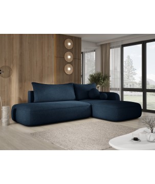 Narożnik BLOOM z funkcją spania układ L Prawy Tkanina NOWORNEVER 83