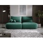 Sofa BLOOM Kanapa z funkcja spania i pojemnikiem w tkaninie CLOUD 39 kolor ZIELONY