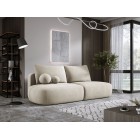 Sofa BLOOM Kanapa z funkcja spania i pojemnikiem w tkaninie CLOUD 03 kolor BEŻOWY