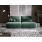 Sofa BLOOM Kanapa z funkcja spania i pojemnikiem w tkaninie APHRODITE 13 kolor ZIELONY