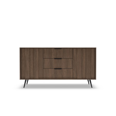 Komoda ALMARO z szufladami i oświetleniem LED DĄB DUNIN