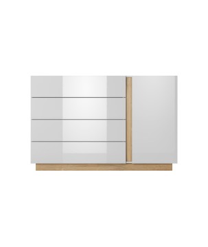 RACO Łóżko 120x200 Białe – Nowoczesne Łóżko do Sypialni