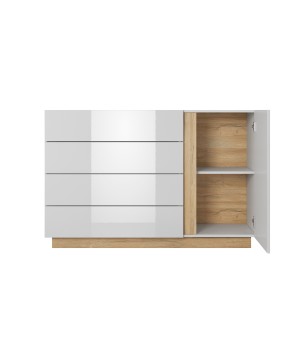 RACO Łóżko 120x200 Białe – Nowoczesne Łóżko do Sypialni