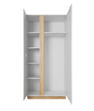 RACO Szafa 96 Biała – Duża Szafa do Sypialni