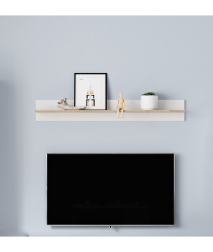 RACO Półka Wisząca Biała – Nowoczesna Półka Ścienna