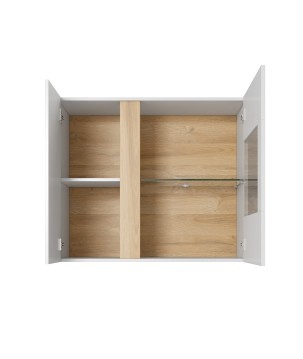 RACO Witryna Wisząca 96 Biała – Szafka Ścienna