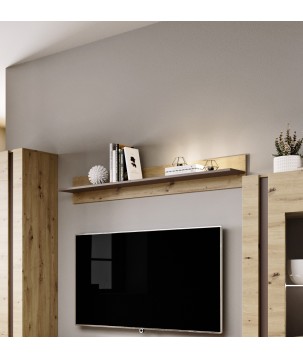 RACO Półka Wisząca Dąb Artisan – Ścienna