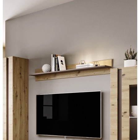 RACO Półka Wisząca Dąb Artisan – Ścienna