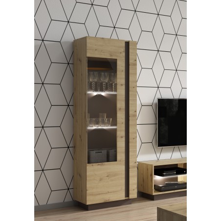 RACO Witryna Wysoka 60 Dąb Artisan – Wąska