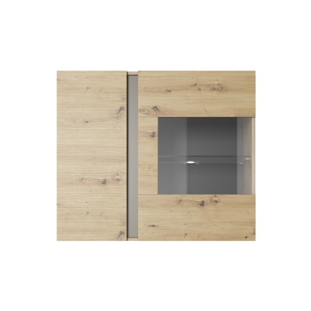 RACO Witryna Wisząca 96 Dąb Artisan z Oświetleniem LED