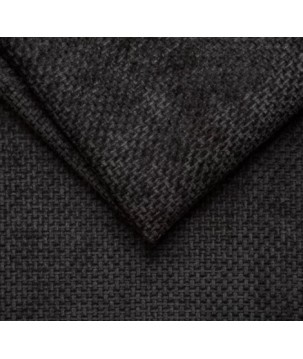 Łóżko GIULIA tapicerowane z pojemnikiem na pościel kolor Czarny WERSAL