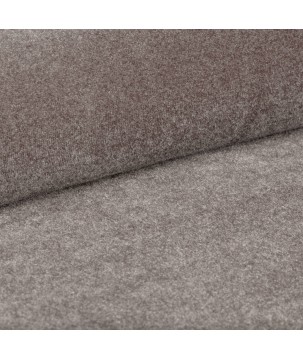 Łóżko LUX tapicerowane z pojemnikiem i zagłówkiem w tkaninie AMON 16 kolor CAPPUCCINO DOMOHOME