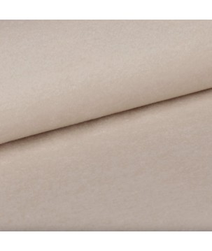 Łóżko LUX tapicerowane z pojemnikiem i zagłówkiem w tkaninie AMON 17 kolor PIASKOWY DOMOHOME