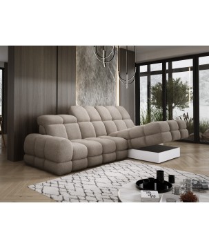 Narożnik TOLLO MINI S Prawostronny Elektryczna regulacja Anthology 06 kolor Cappucino WERSAL