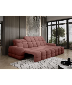 Narożnik TOLLO MINI S Prawostronny Elektryczna regulacja Bubble 09 kolor Miedziany WERSAL