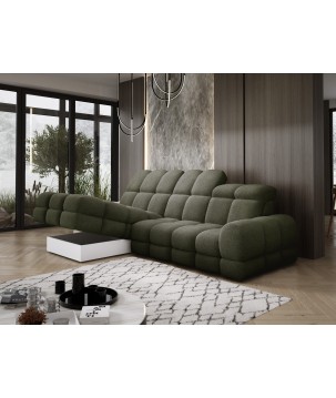 Narożnik TOLLO MINI S Lewostronny Elektryczna regulacja Anthology 12 kolor Leśna Zieleń WERSAL