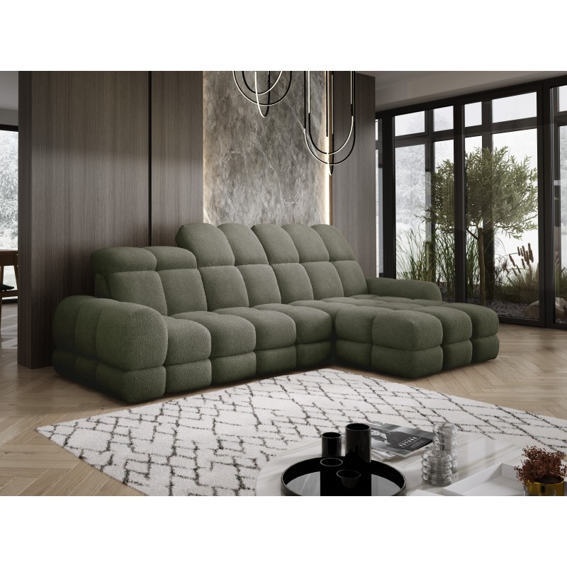 Narożnik TOLLO MINI S Prawostronny Elektryczna regulacja Anthology 12 kolor Leśna Zieleń WERSAL