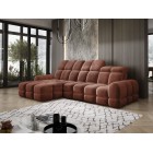 Narożnik TOLLO MINI S Lewostronny Elektryczna regulacja Salvador 07 kolor Rustykalny WERSAL