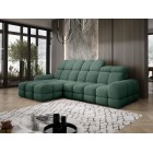 Narożnik TOLLO MINI S Lewostronny Elektryczna regulacja Bubble 12 kolor Jasny Zielony WERSAL