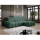 Narożnik TOLLO MINI S Prawostronny Elektryczna regulacja Bubble 12 kolor Jasny Zielony WERSAL