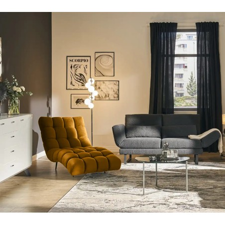 Fotel Szezlong 80 DELPHI 1 osobowy w tkanininie RIVIERA 41 WERSAL