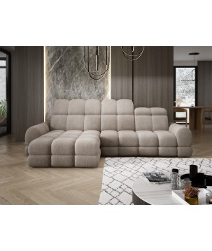 Narożnik TOLLO MINI S Lewostronny Elektryczna regulacja Anthology 06 kolor Cappucino WERSAL