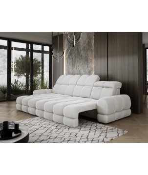 Narożnik TOLLO MINI S Lewostronny Elektryczna regulacja Solar 03 kolor Popielaty WERSAL